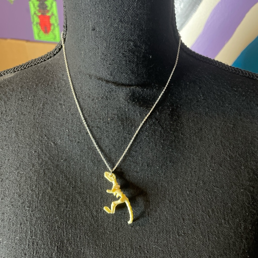 Dinosaur Skeleton Necklace